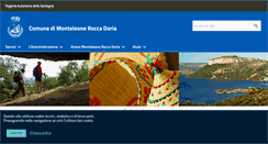 Desktop Screenshot of comune.monteleoneroccadoria.ss.it